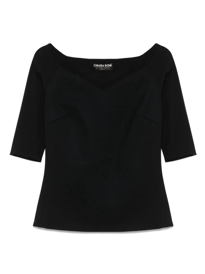Chiara Boni "Saffron L" Jersey Top