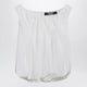 Jacquemus Lavande Top In White Cotton