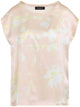 Fabiana Filippi Blush Beige Graphic Print Shirt