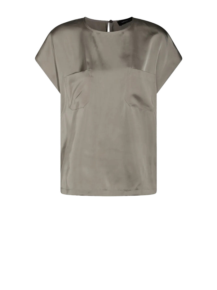 Fabiana Filippi Fabiana Filippi Satin T-Shirt