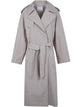 The Frankie Shop "Riva" Cotton Trench Coat