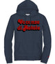 Mc2 Saint Barth Grey Plaid Lettering Hooded Sweater