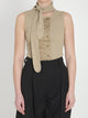 Lemaire Asymmetrical Ribbed Top With Scarf