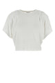 Isabel Marant Etoile White Linen T-Shirt