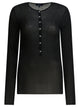 Soeur Black Cotton T-Shirt