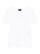 Tom Ford Cotton T-Shirt With Tf Logo Embroidery