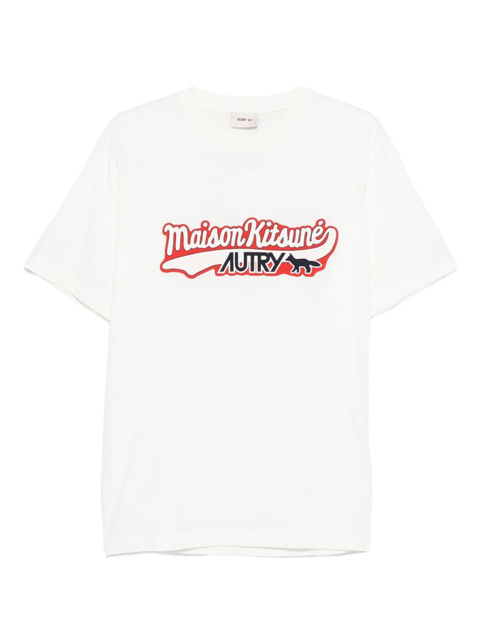 Autry X Maison Kitsuné Tshirt With Logo