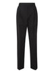 The Frankie Shop Black Polyester Spandex Trousers