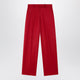 The Frankie Shop Red Brickell Satin Trousers