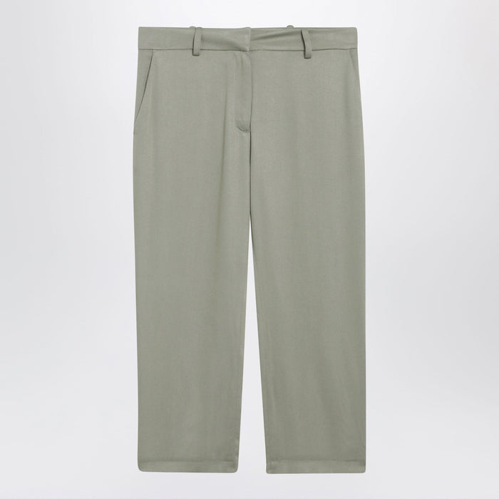 The Frankie Shop Sage Green Capri Trousers