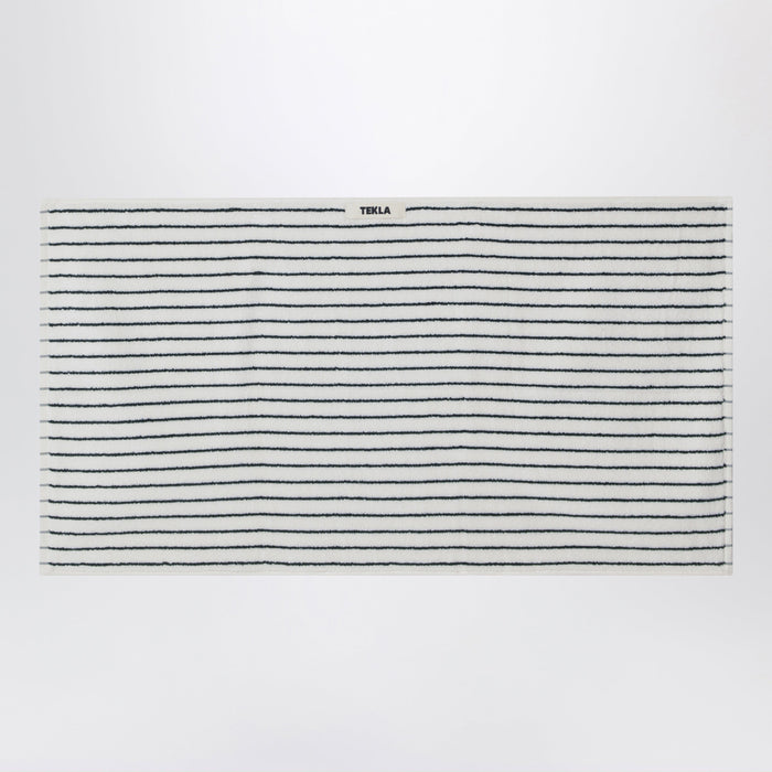 Tekla White Striped Towel 50X90