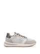 Philippe Model Paris Glitter Beige Leather Sneakers