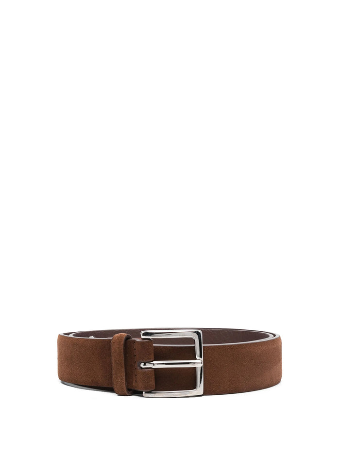 Orciani Suede Leather Belt By Orciani