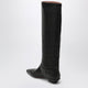 Paris Texas Bettina Boot 25 Calfskin Leather Boots In Black