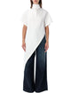Alaia Triangle Tshirt Cotton Jersey