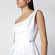 Vivienne Westwood Sunday Midi Cotton Poplin Dress In White