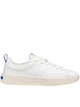 Geox White Leather Rubber Gxcp 01 Sneakers