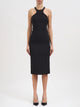 Elisabetta Franchi Lightweight Crepe Dress With Jewel Detail