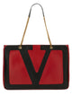 Valentino Garavani Large Viva Superstar Bag Red/Black
