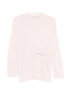 Twin-Set Nude Neutrals Cotton Maglia Sweater