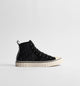 Dior Black Leather Rubber Sneakers