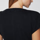Isabel Marant Black Nadela Draped Jersey Dress