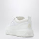 Moncler Altive Suede And Nubuck Leather Sneakers In White