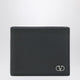 Valentino Black Vlogo Signature Bifold Wallet