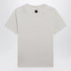 Moncler Beige Cotton T-Shirt With Embroidered Logo