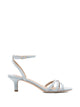 Lauren Ralph Lauren "Kendyl" Kitten Midi Heel Sandals