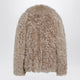 Blancha Short Hazelnut Fur Jacket