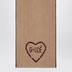 Chloé Encoeur Wool And Cashmere Scarf In Bleached Brown
