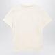 Jacquemus Light Beige Fitted T-Shirt With Grosgrain Logo