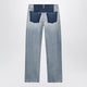 Maison Margiela Patchwork Jeans In Indigo Blue Denim