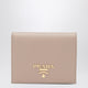 Prada Small Powderpink Saffiano Wallet