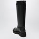 Moncler Kickstream High Rain Boots In Pvc Black