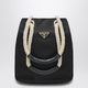 Prada Mariner Small Bucket Bag In Black Renylon