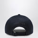 Moncler Baseball Cap With Front Patch In Cotton Blue