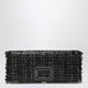 Roger Vivier Black Pilgrim Clutch Bag With Micro Sequins