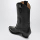 Isabel Marant Deurto Cowboy Boots In Black Leather