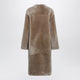 Blancha Hazelnut Reversible Shearling Coat