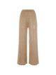 Malo Nude Neutrals Cotton Pantalone Straight Leg Pants