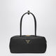 Prada Medium Black Leather Bowling Bag