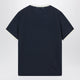 Golden Goose Cotton T-Shirt With Vintage Logo Print In Blue/White