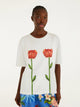 Farm Rio Tropical Rose T-Shirt