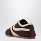 Dries Van Noten Dark Purple/Beige Suede Sneakers