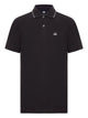 C.p.company Stretch Piquet Short Sleeve Striped Coll