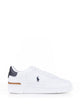 Polo Ralph Lauren Blu/White Leather Sneakers