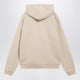 Jacquemus Beige Hoodie With Grosgrain Logo