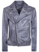Golden Goose "Golden M`S Chiodo" Jacket Distressed Bull Leather